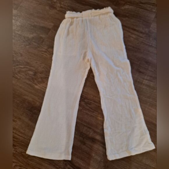 NWT SINCERELY JULES OFF WHITE PANTS SIZE S - Picture 2 of 4